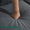 [NEW ARRIVED] [VIDEO PROVIDED]Convertible Sectional Sofa with Storage,L-shaped sofa,Four-seater sofa,Modern Linen Fabric Sectional Couches for Living