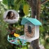 Smart Bird Feeder With Camera, AI Identify Bird Species & Solar Panel, Bird Watching Camera, Auto Capture Bird Video, Instant Bird Arrival Alert, Live