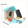 Smart Bird Feeder With Camera, AI Identify Bird Species & Solar Panel, Bird Watching Camera, Auto Capture Bird Video, Instant Bird Arrival Alert, Live