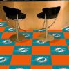 NFL - Miami Dolphins 18"x18" Carpet Tiles