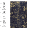 Naar 2x3 Machine Washable Area Rugs, Low-Pile, Non-Slip, Non-Shedding, Foldable, Kid & Pet Friendly - Area Rugs for living room, bedroom, kitchen, din