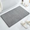 1pc Household Floor Mats; Door Mats; Carpets; Bathrooms; Anti-skid Mats; Bathroom Doormats; Water Absorbing Floor Mats; Bedroom Doormats