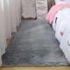 Nordic Silk Wool Carpet; Living Room Sofa Coffee Table Blanket; Bedroom Bedside Soft Full Room Plush Floor Mat